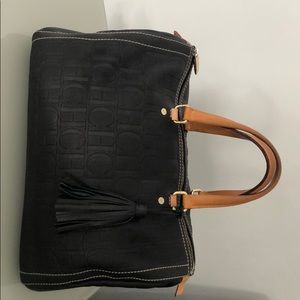 large Carolina Herrera Andy bag with tassel
